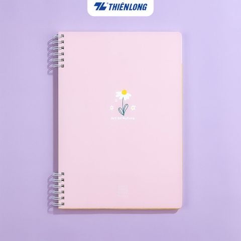 Sổ lò xo đường kẻ ngang B5 7mm Thiên Long