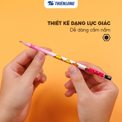 Bút chì gỗ Thiên Long GP-03 màu ngẫu nhiên