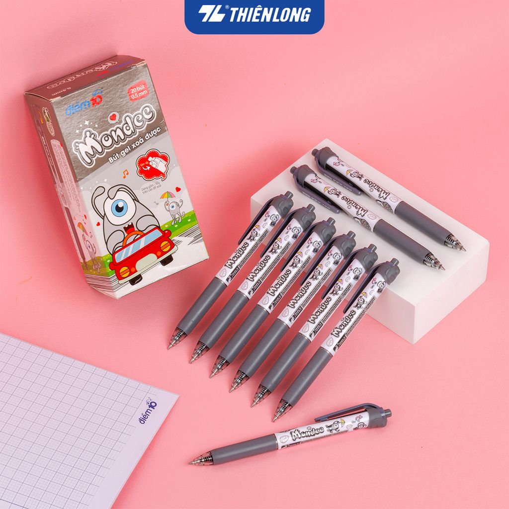 Bút Gel xóa được Mondee Điểm 10 TP-GELE003