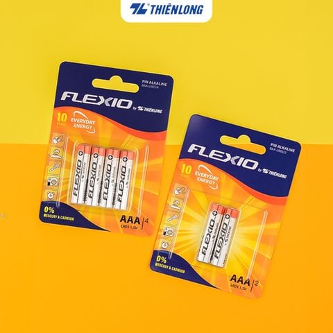 Pin Alkaline AAA Thiên Long Flexio