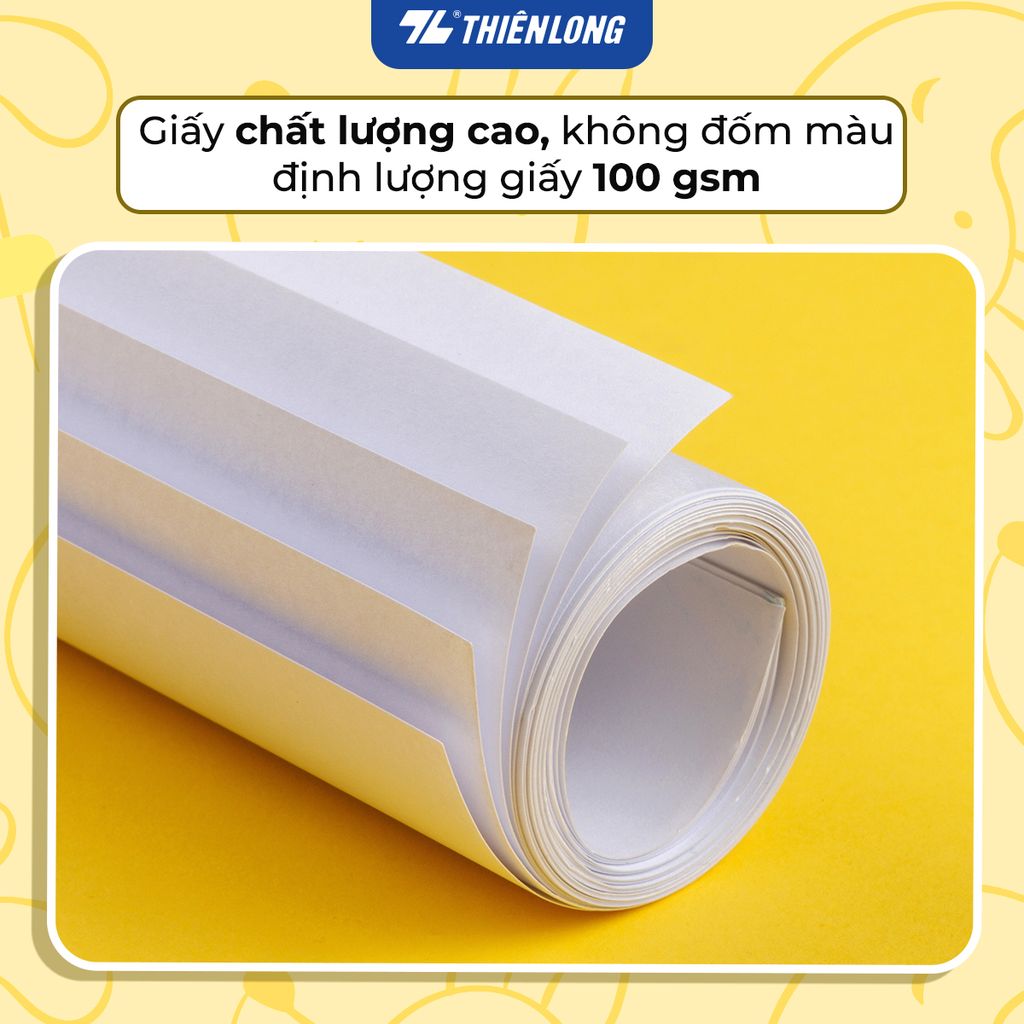 Tranh cuộn tô màu DIY Thiên Long Colokit - Hình ảnh dễ thương, đa dạng chủ đề hơn