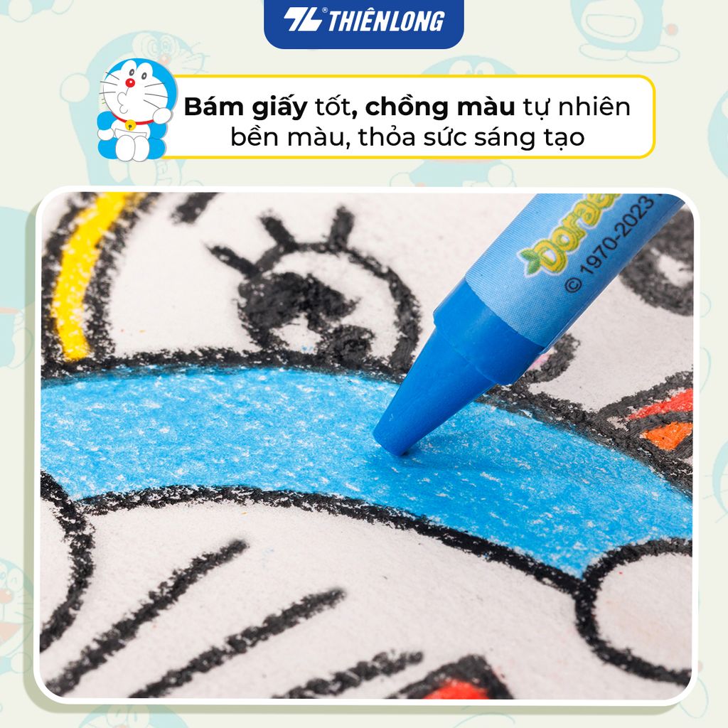 Sáp 24 màu Colokit Doraemon CR-C06/DO