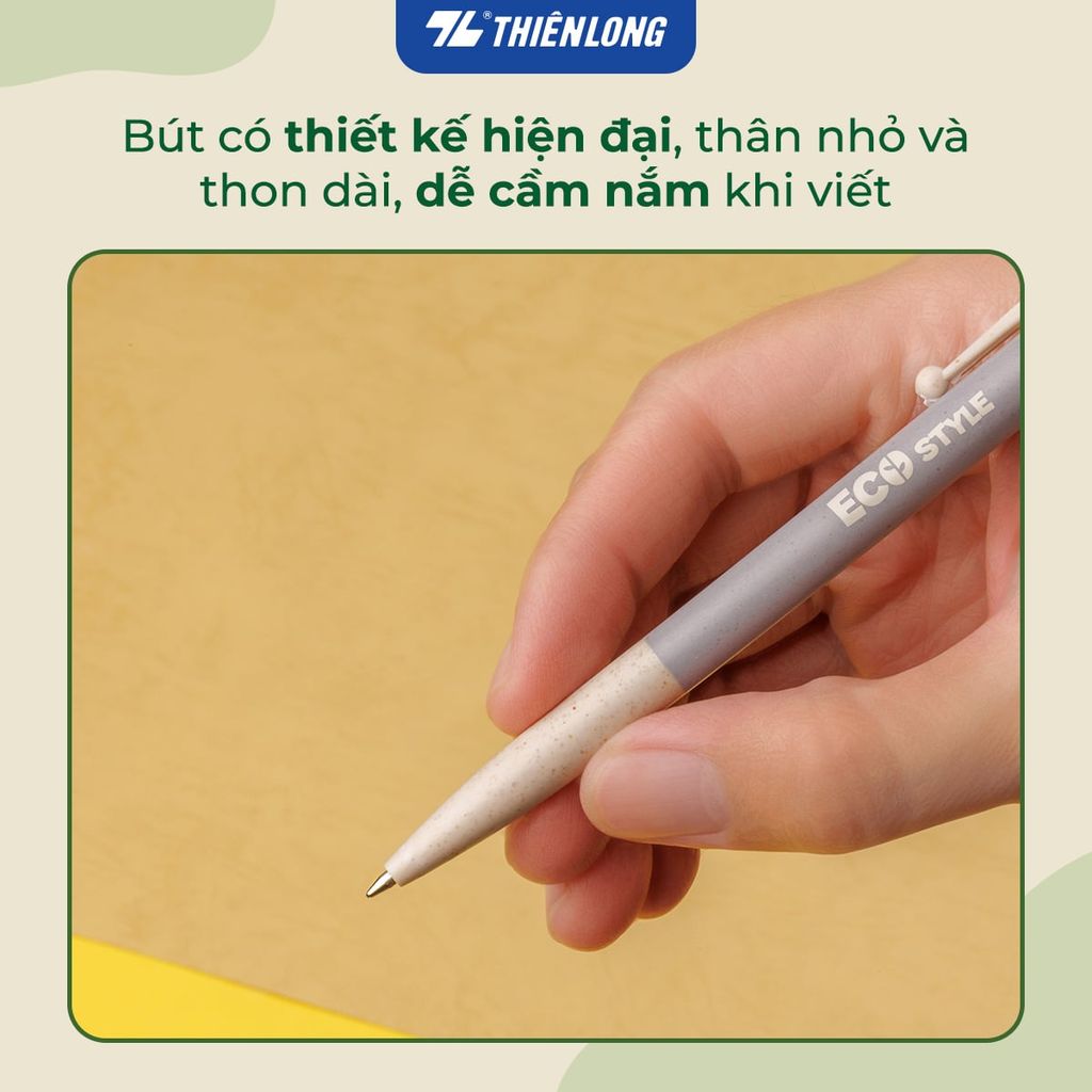 Combo 5/10/20 Bút bi - Eco Style Thiên Long TL-08/ECO thân thiện mới môi trường