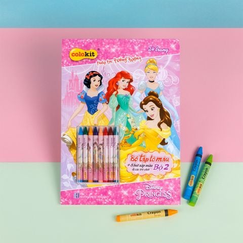 Tập tô màu Colokit Disney Princess CB-C020/PR