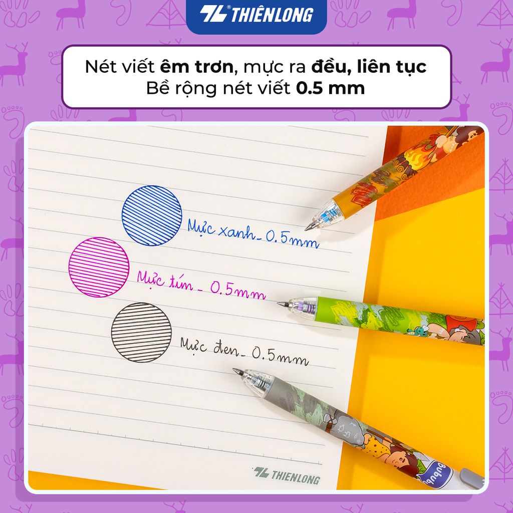 Bút gel Quick Dry Thiên Long GEL-040