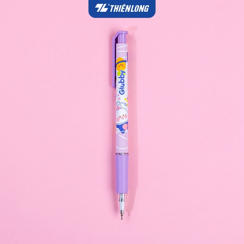 Combo 5/10/20 Bút gel B - Glubby Butter Gel Thiên Long GELB-046 - Mực Xanh