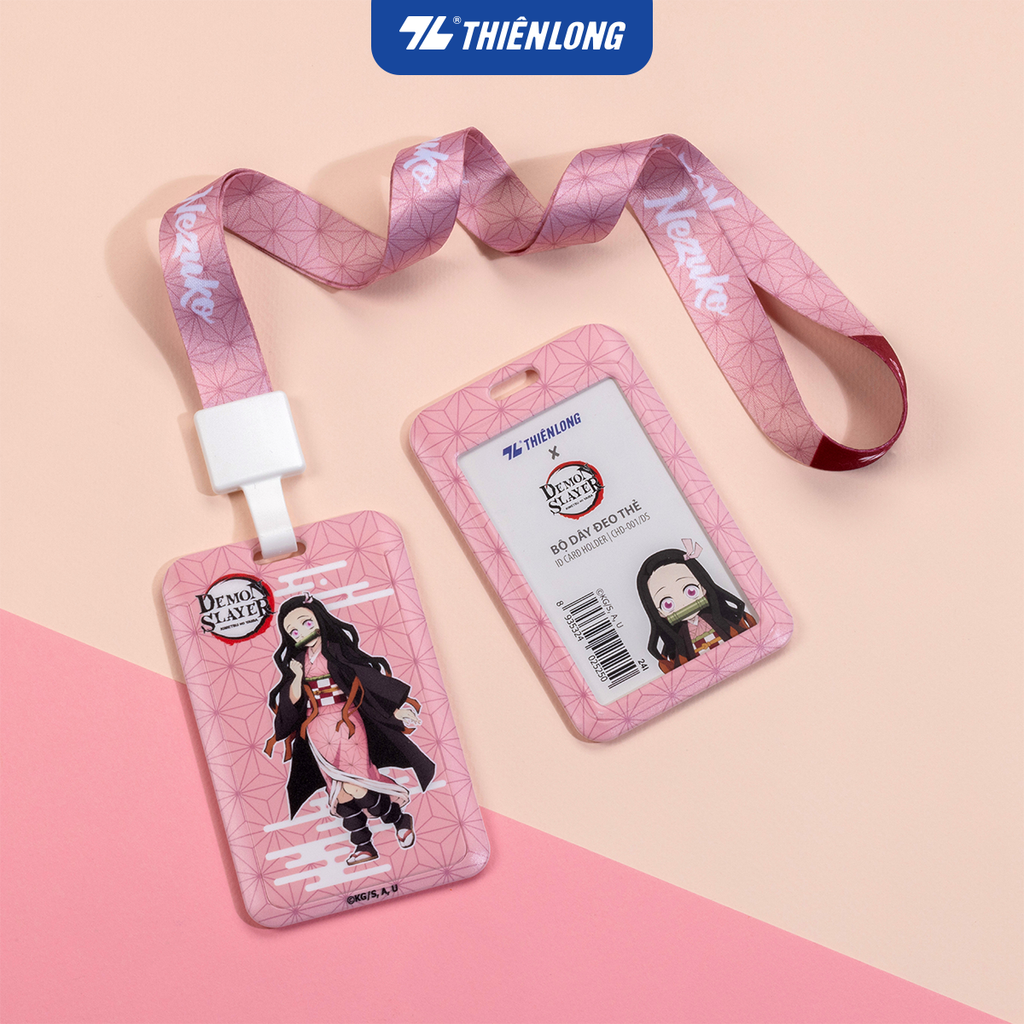 Dây thẻ đeo bảng tên nhân viên sinh viên Demon Slayer Thiên Long - Kimetsu no Yaiba