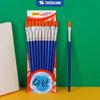 Túi 10 Cọ vẽ Phẳng Thiên Long Colokit BRW-C03