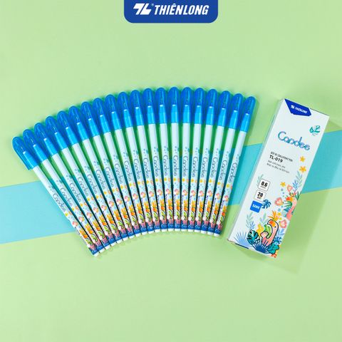Combo 5/10/20 Bút bi - Ballpoint Pen Candee Thiên Long TL-019