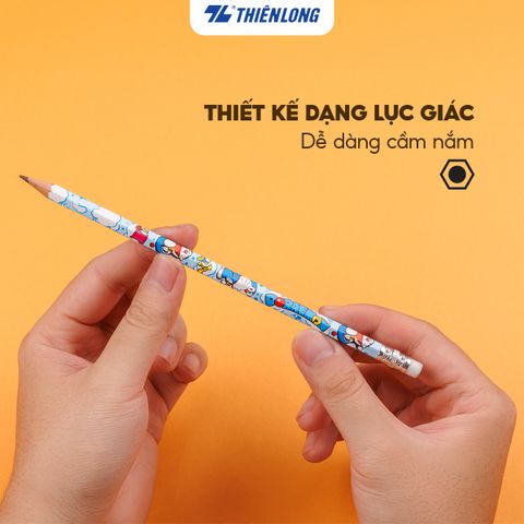 Bút chì gỗ Thiên Long Điểm 10 2B TP-GP009/DO
