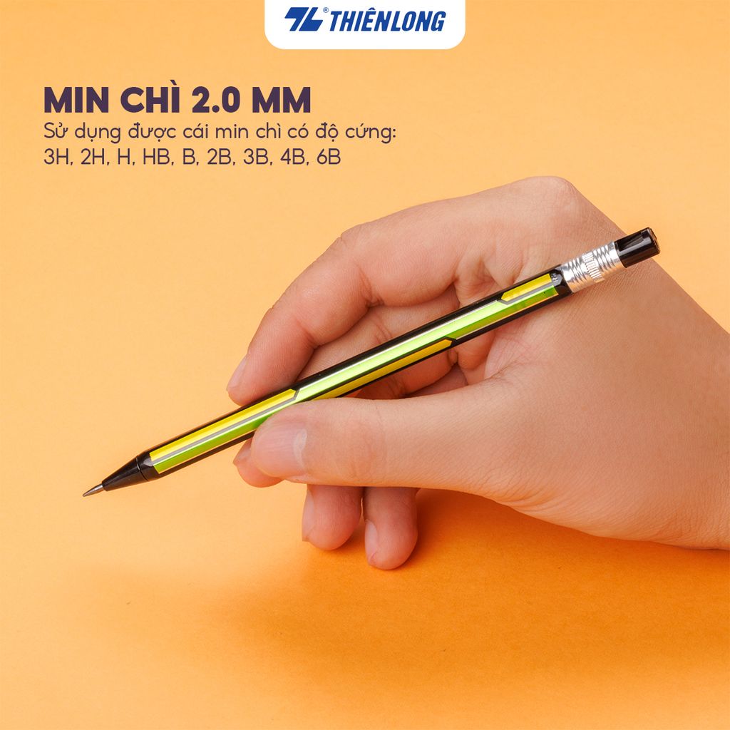 Combo 20 Bút chì bấm Neon Thiên Long Colokit PC-C002