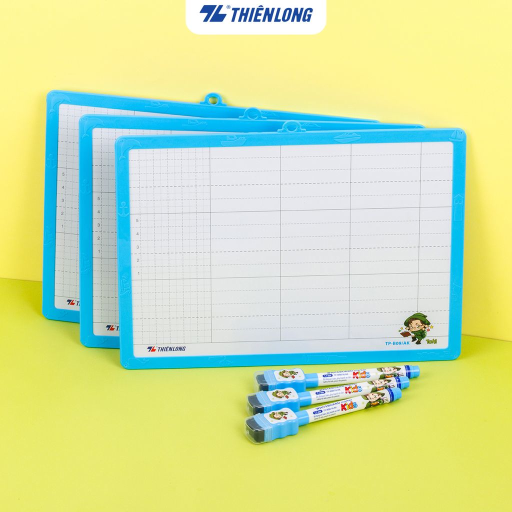 Bảng học sinh 2 mặt Thiên Long TP-B09/AK - Nhân vật Akooland thế giới học cụ thần kỳ