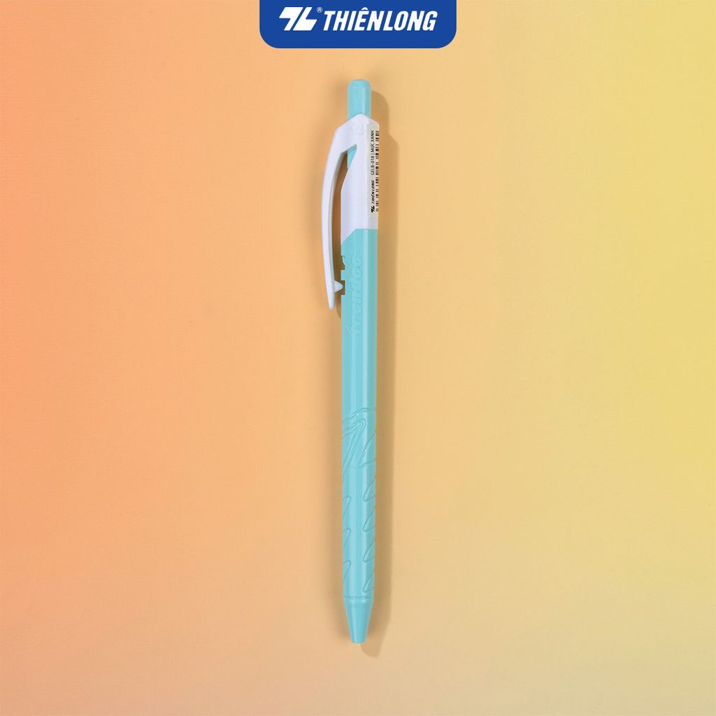 Bút gel B - Butter Gel PRO-079 Thiên Long GELB-018 - Premium Tip viết êm, trơn - Mực Xanh - Màu thân ngẫu nhiên
