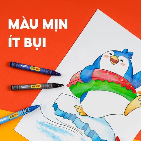 Sáp 10 màu Colokit CR-C015