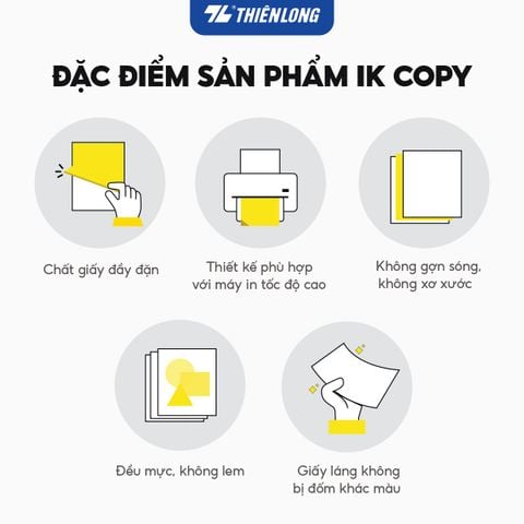 Ream giấy A4 70 gsm IK Copy (500 tờ) - Hàng nhập khẩu Indonesia