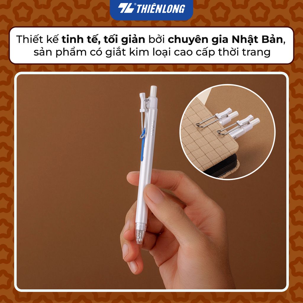 Combo 20 Bút gel Hoshi Thiên Long GEL-048/HS - Công nghệ Nhật Bản