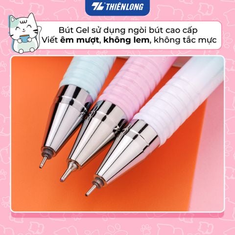 Bút gel Smooth Flowing Gel Ink Thiên Long Điểm 10 TP-GEL039