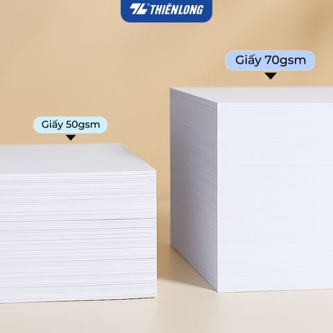Combo 5 Ream giấy A4 70 gsm Thiên Long Copy Plus PP-003 (500 tờ)