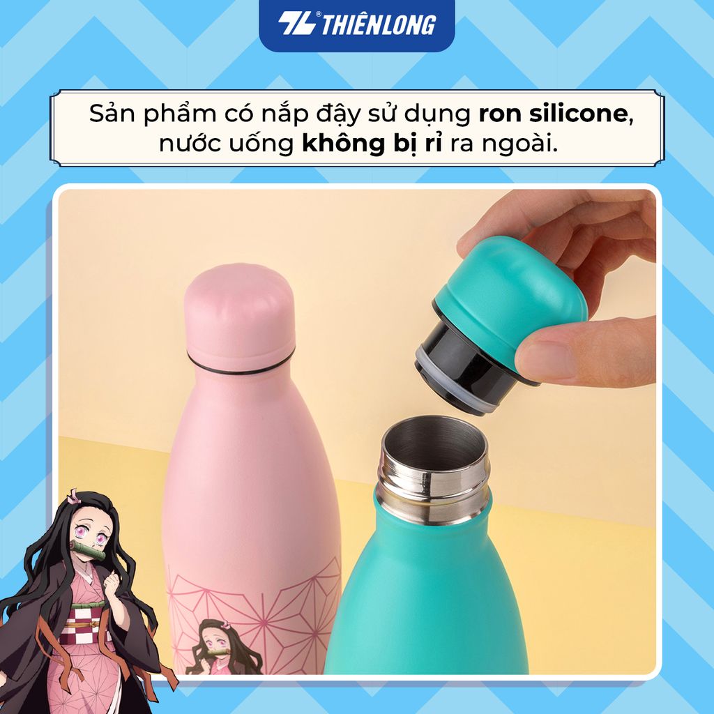 Bình giữ nhiệt 750ml nhân vật Demon Slayer Thiên Long VF-001/DS