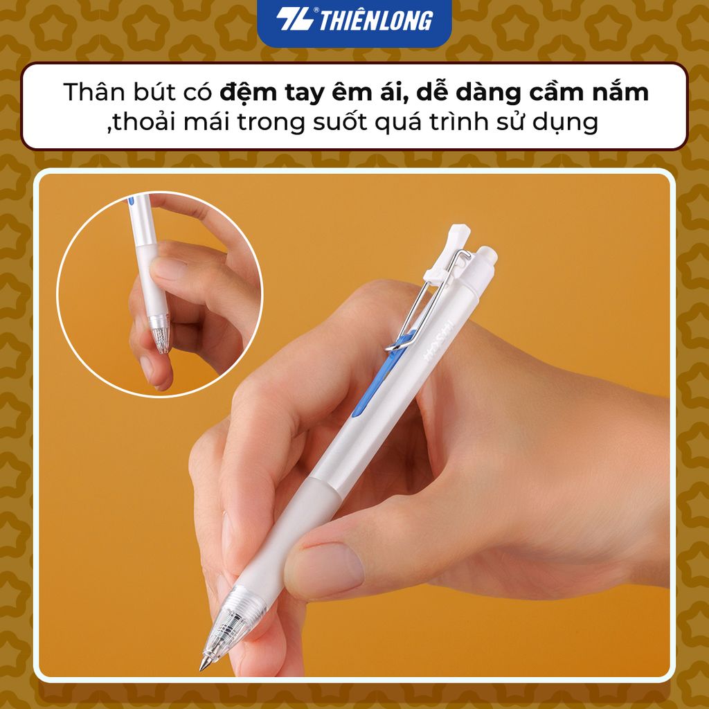 Combo 20 Bút gel Hoshi Thiên Long GEL-049/HS - Công nghệ Nhật Bản