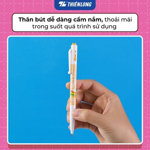 Combo 20 Bút gel B - Buttersmooth Gel Thiên Long GELB-034 - Premium Tip viết êm, trơn - Mực Xanh - Phiên bản Bánh tráng trộn, Bánh tráng nướng, Gỏi cuốn