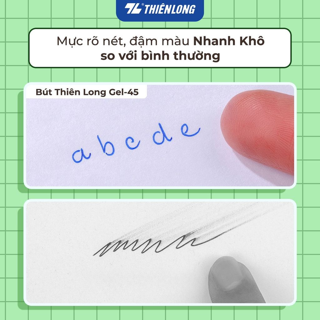 Combo 20 Bút gel Quick Dry Thiên Long GEL-045
