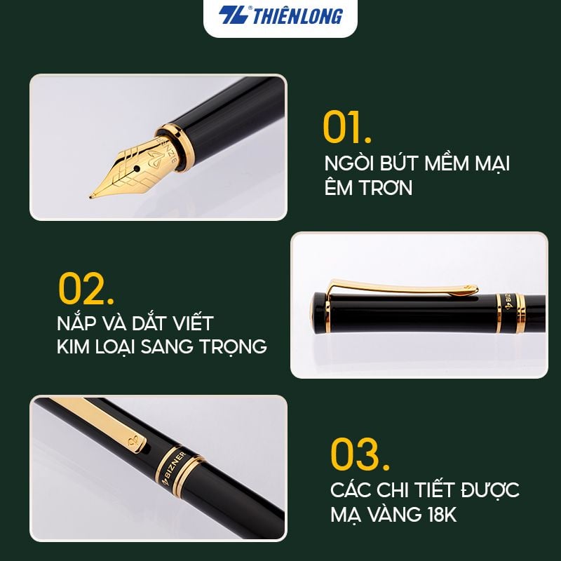 Bút máy cao cấp Bizner BIZ-FT01