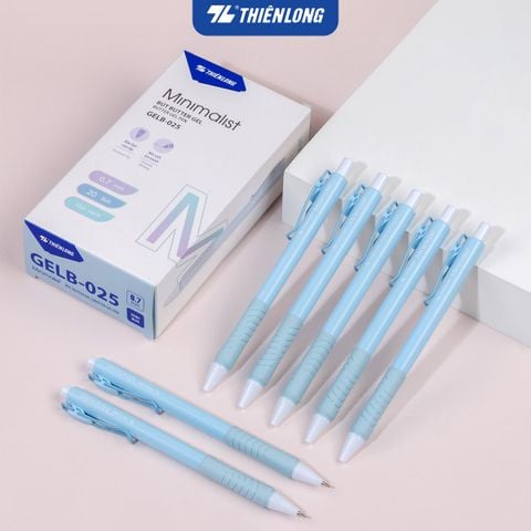 Combo 5/10/20 Bút gel B - Minimalist Butter Gel Thiên Long GELB-025