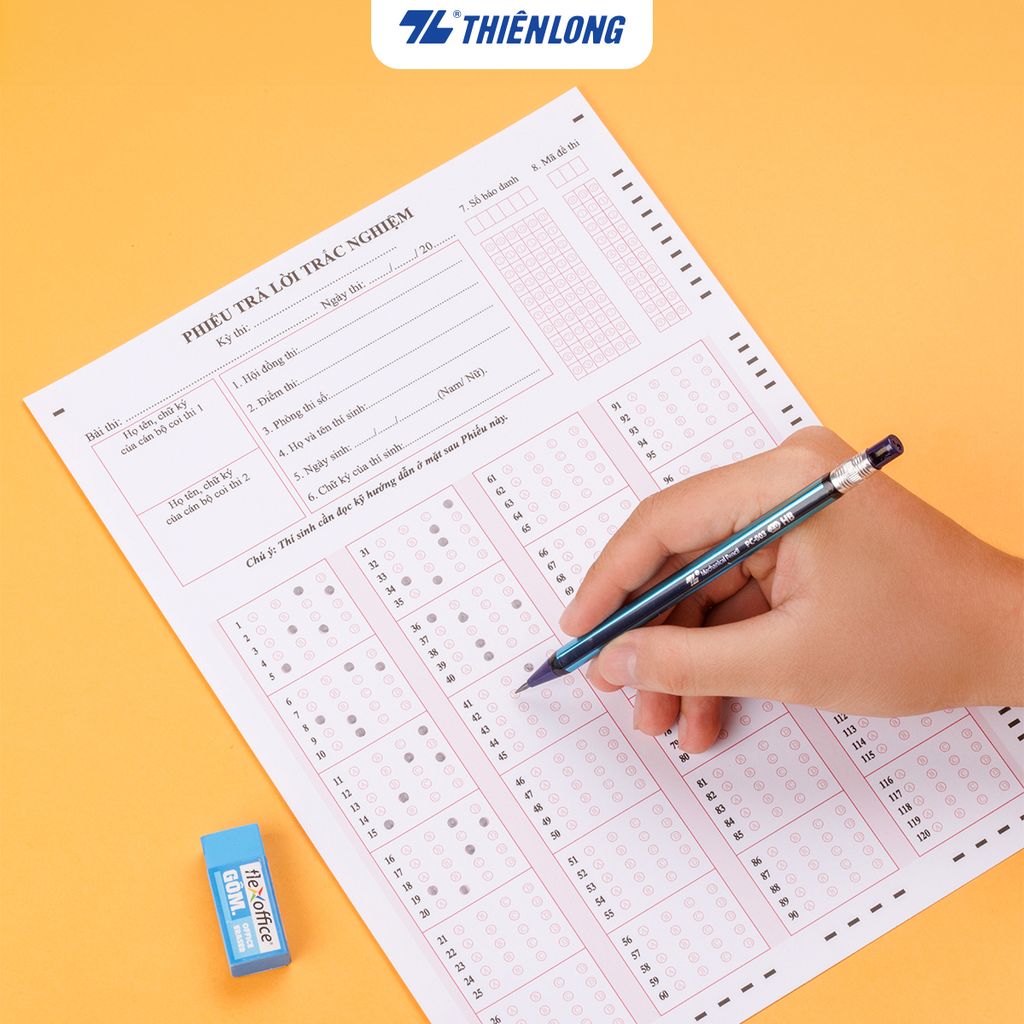 Bút chì bấm Mechanical Thiên Long PC-003 2mm