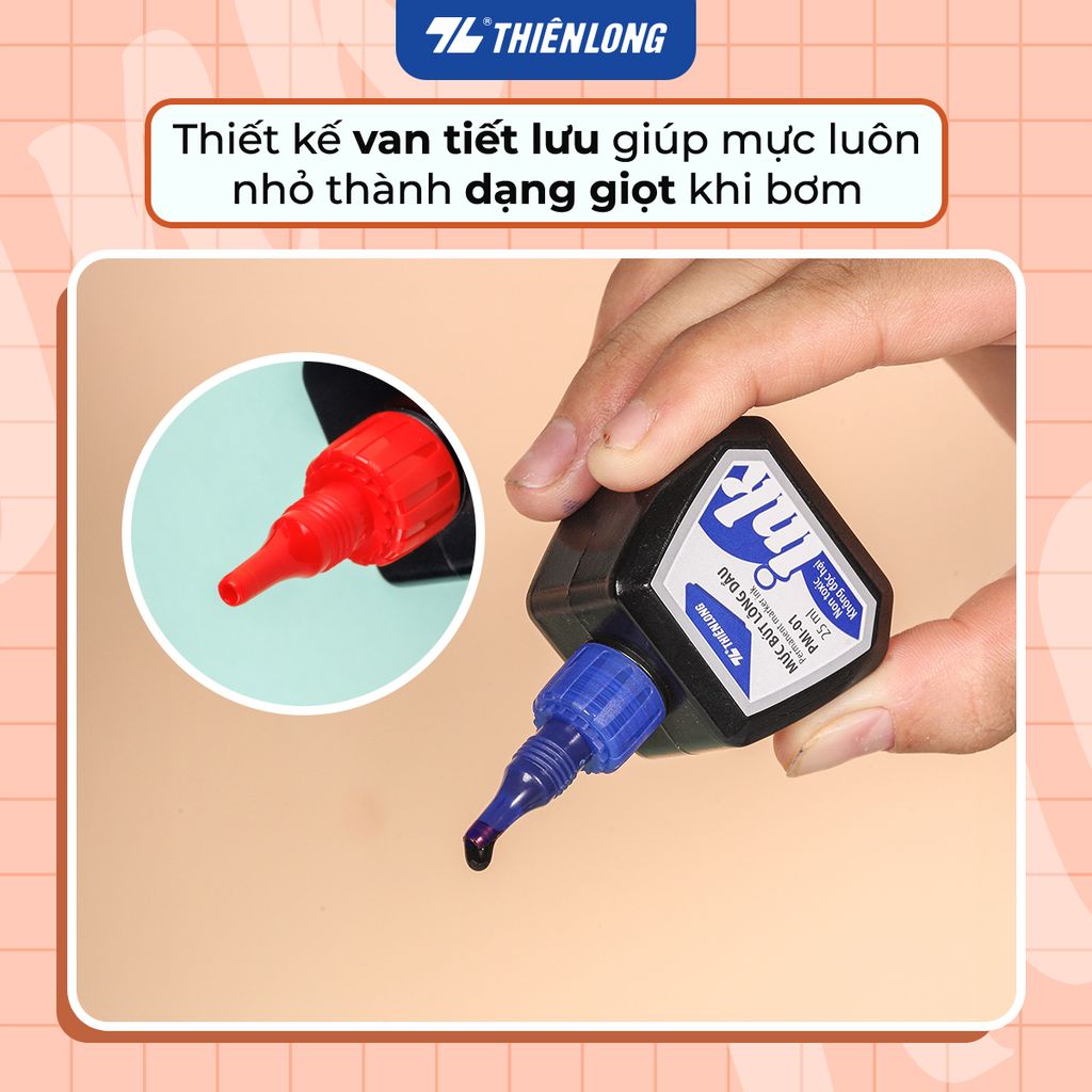 Mực bút lông dầu Thiên Long PMI-01