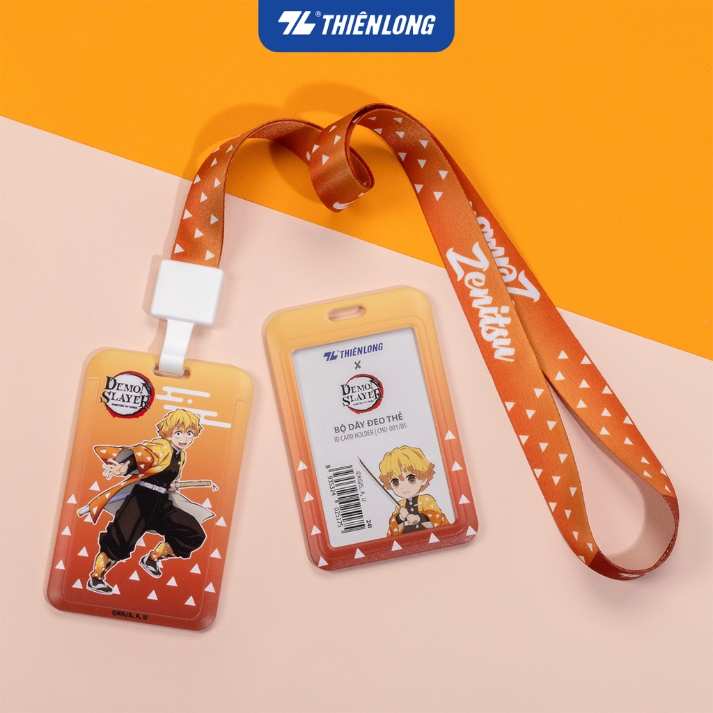 Dây thẻ đeo bảng tên nhân viên sinh viên Demon Slayer Thiên Long - Kimetsu no Yaiba