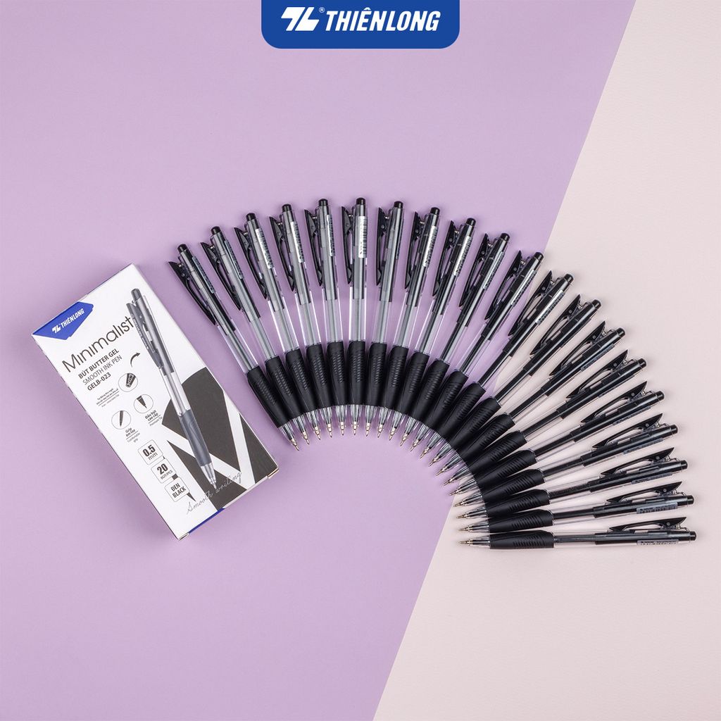 Bút gel B - Minimalist Butter Gel Thiên Long GELB-023