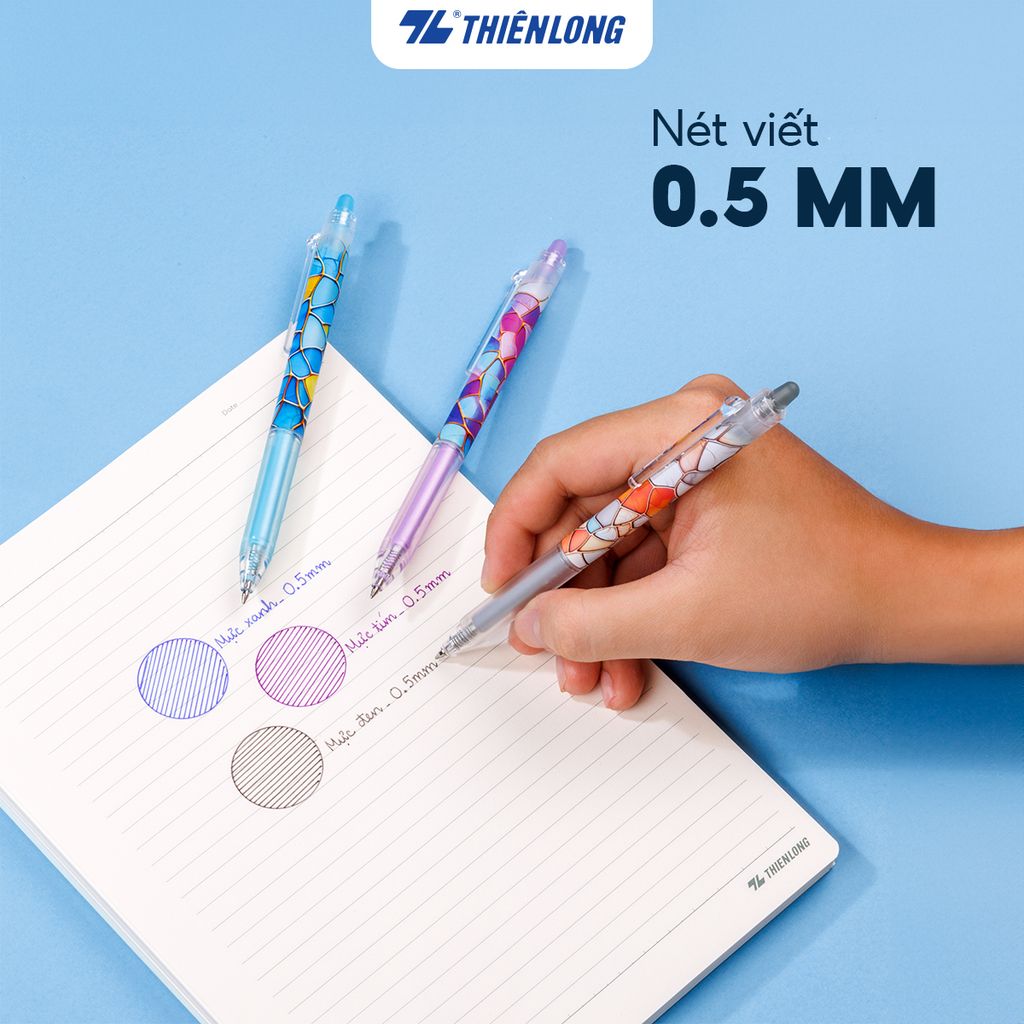 Combo 5/10/20 Bút gel xóa được Mazzic Thiên Long GELE-007/V1