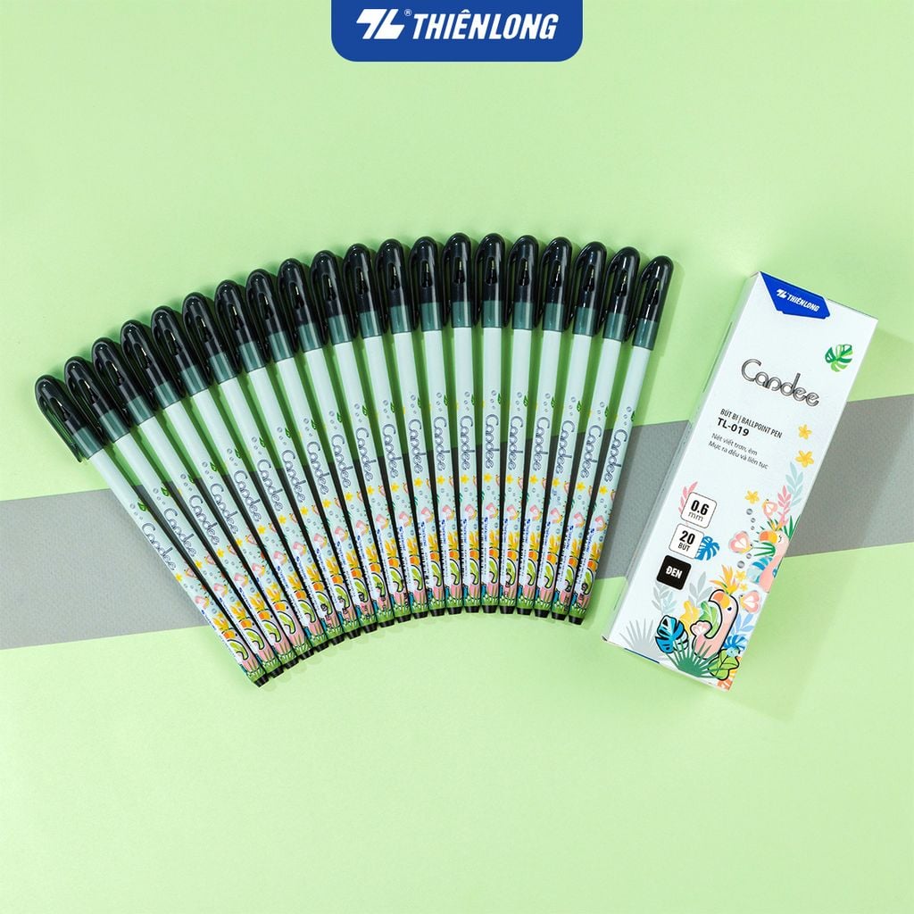 Combo 5/10/20 Bút bi - Ballpoint Pen Candee Thiên Long TL-019