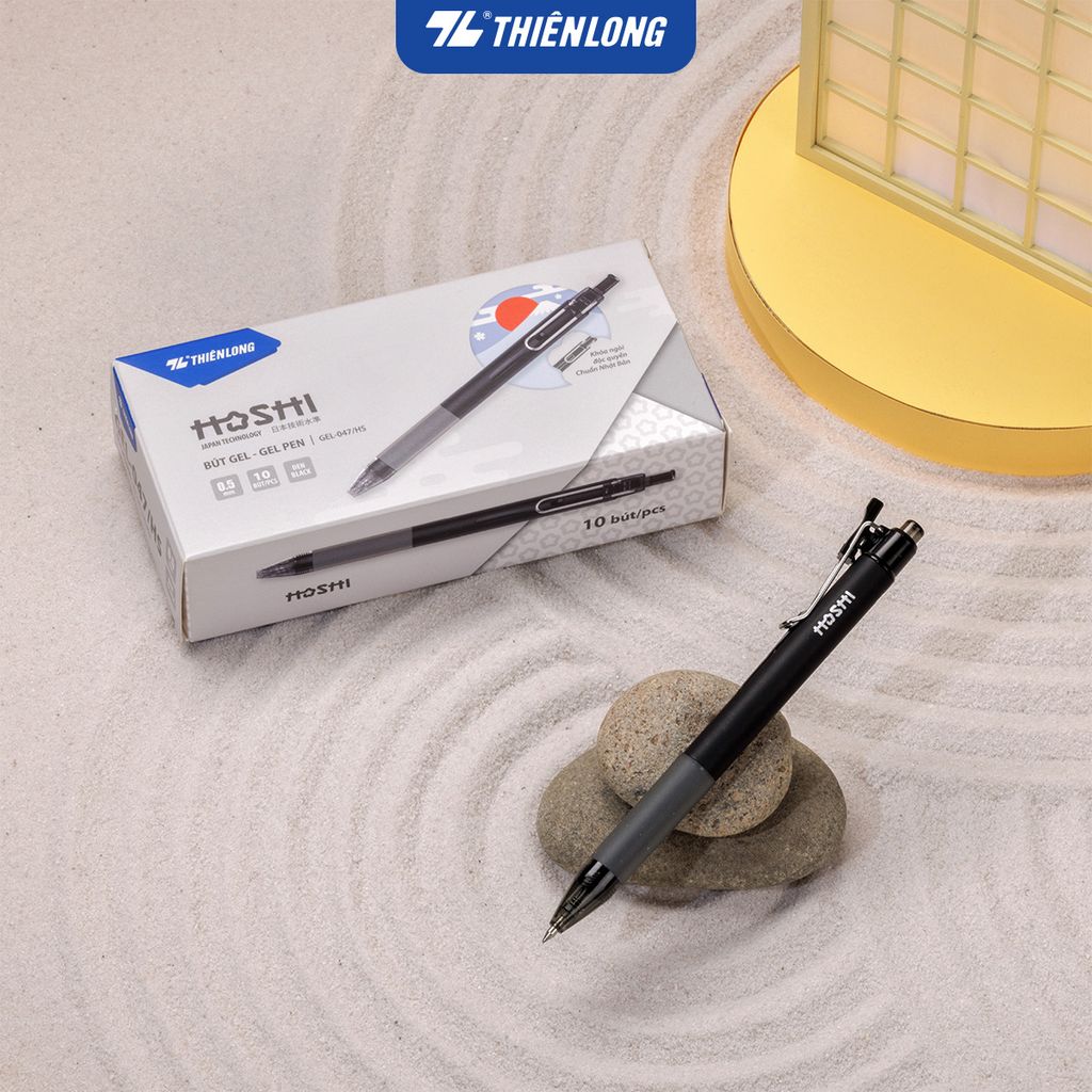 Combo 20 Bút gel Hoshi Thiên Long GEL-047/HS - Công nghệ Nhật Bản