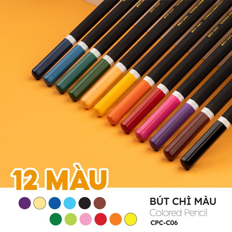 Bút chì 12 màu Colokit CPC-C06