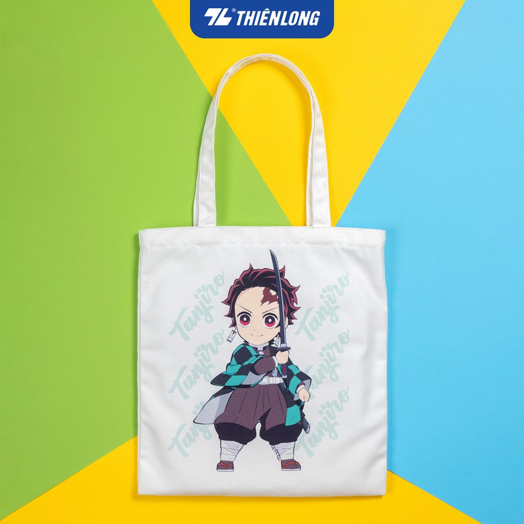 Túi vải Tote nhân vật Demon Slayer Thiên Long TB-001/DS