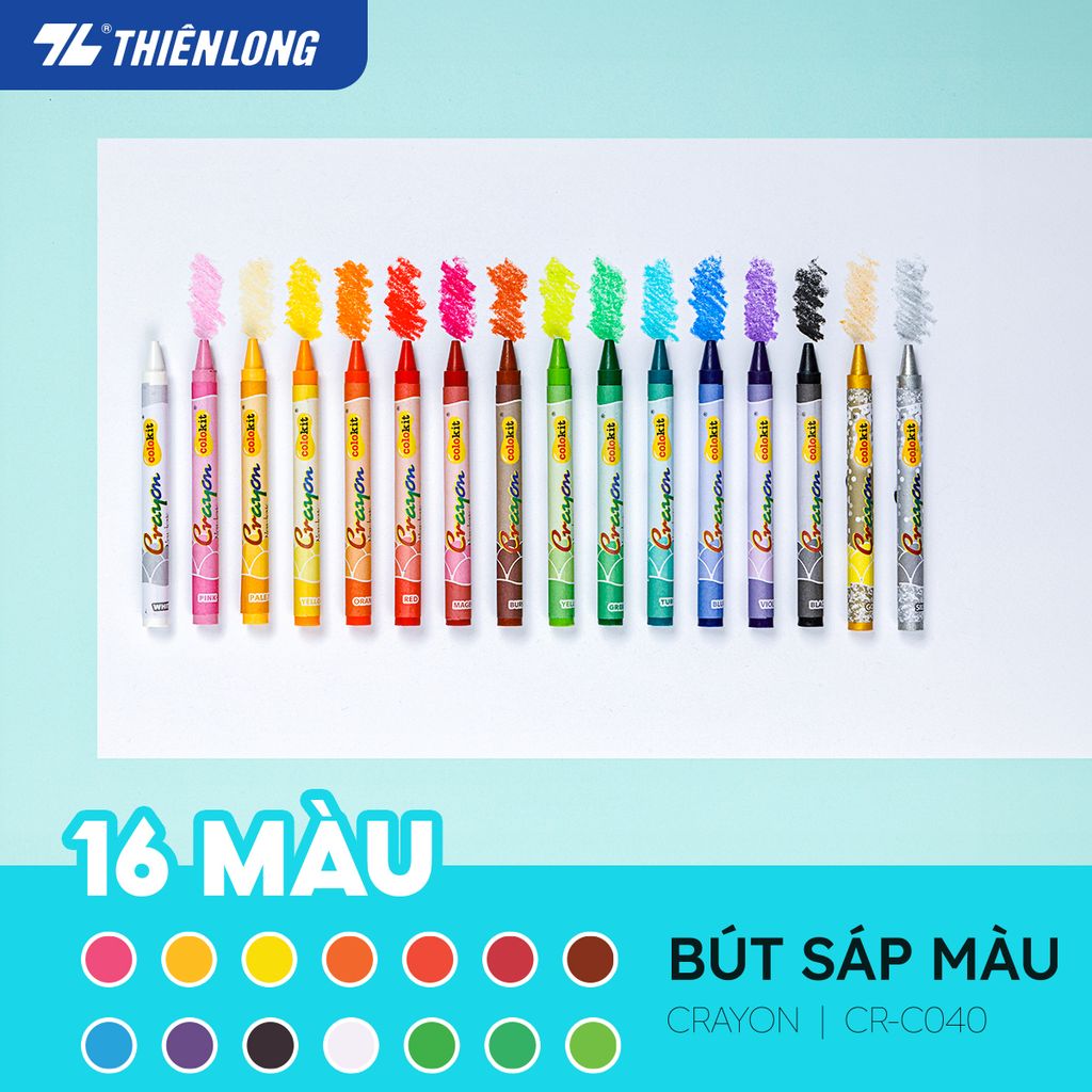 Bút sáp màu Colokit CR-C040