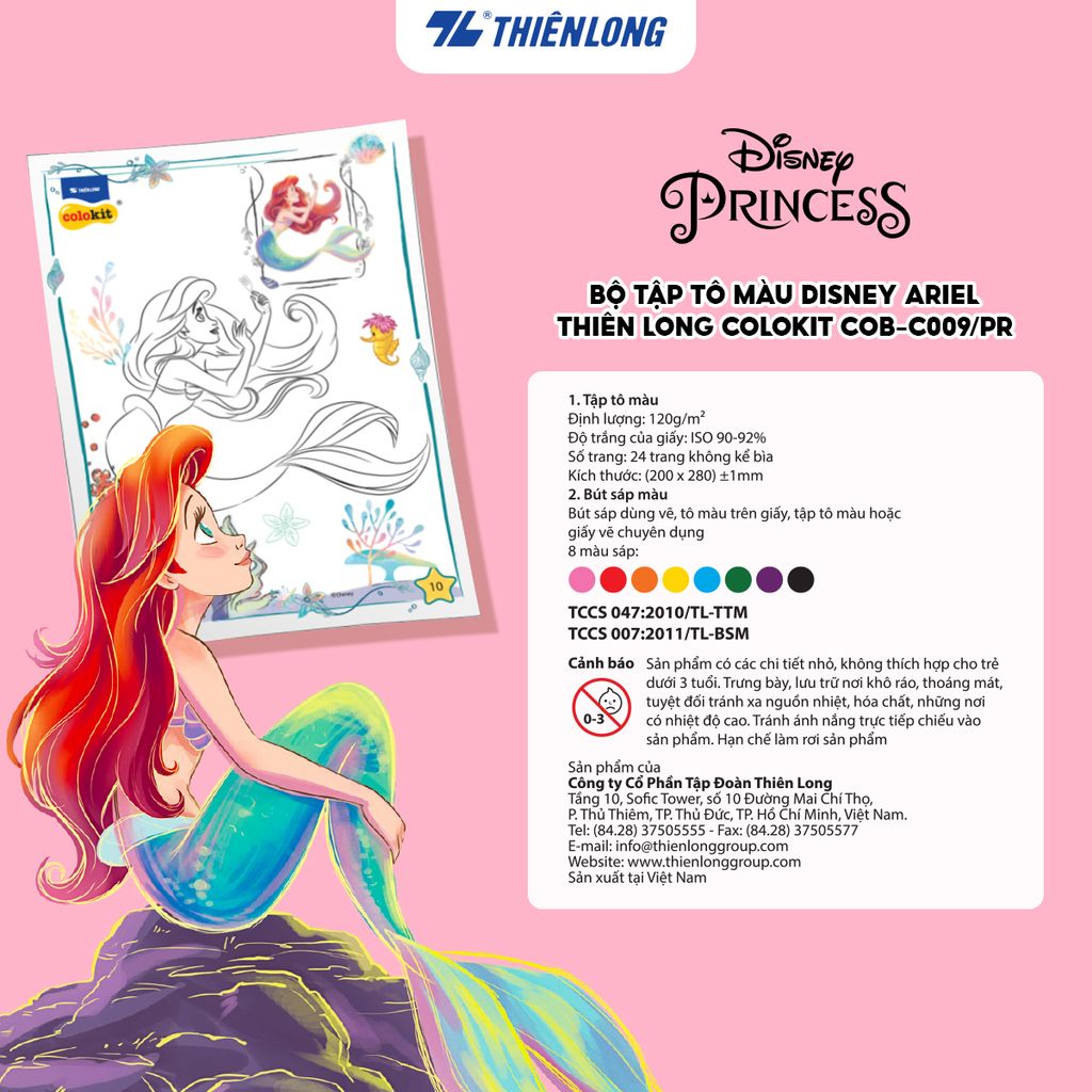 Tập tô màu Colokit Disney Mickey CB-C019/MI