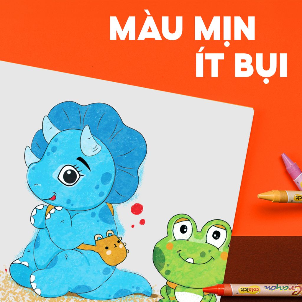 Sáp 24 màu Colokit CR-C021