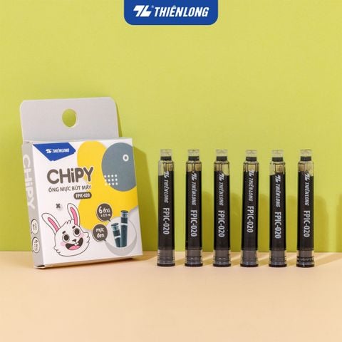 Ống mực bút máy CHiPY Thiên Long FPIC-020 - Sử dụng cho bút máy FTC-020