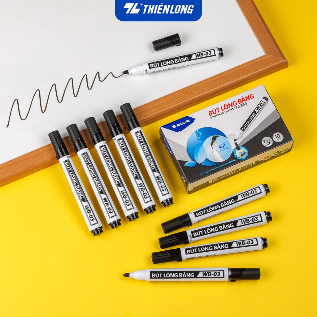 Combo 20 Bút lông bảng Thiên Long WB-03