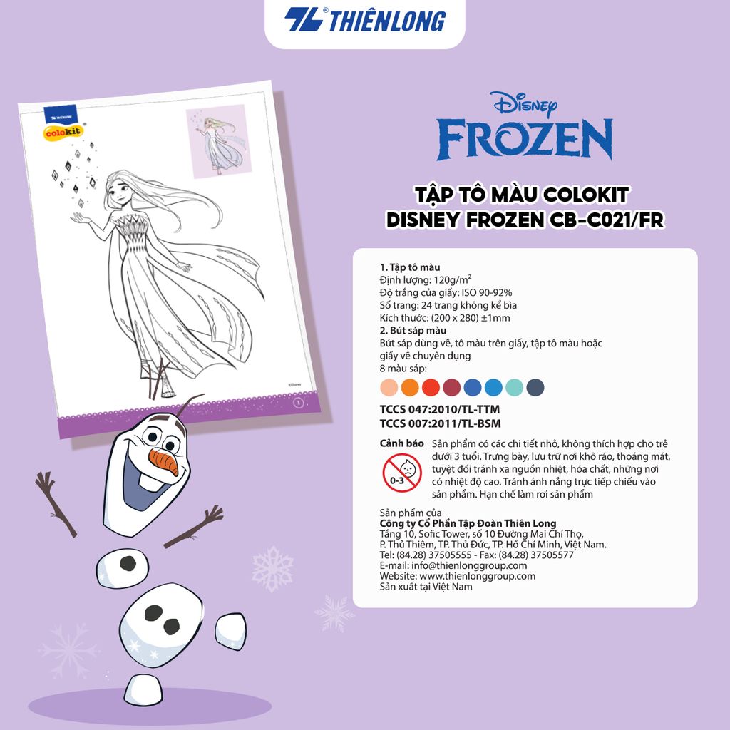 Tập tô màu Colokit Disney Mickey CB-C019/MI