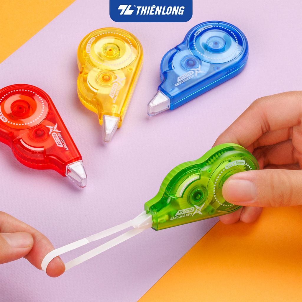 Bút xóa kéo FlexOffice FO-CT02 (Màu ngẫu nhiên)