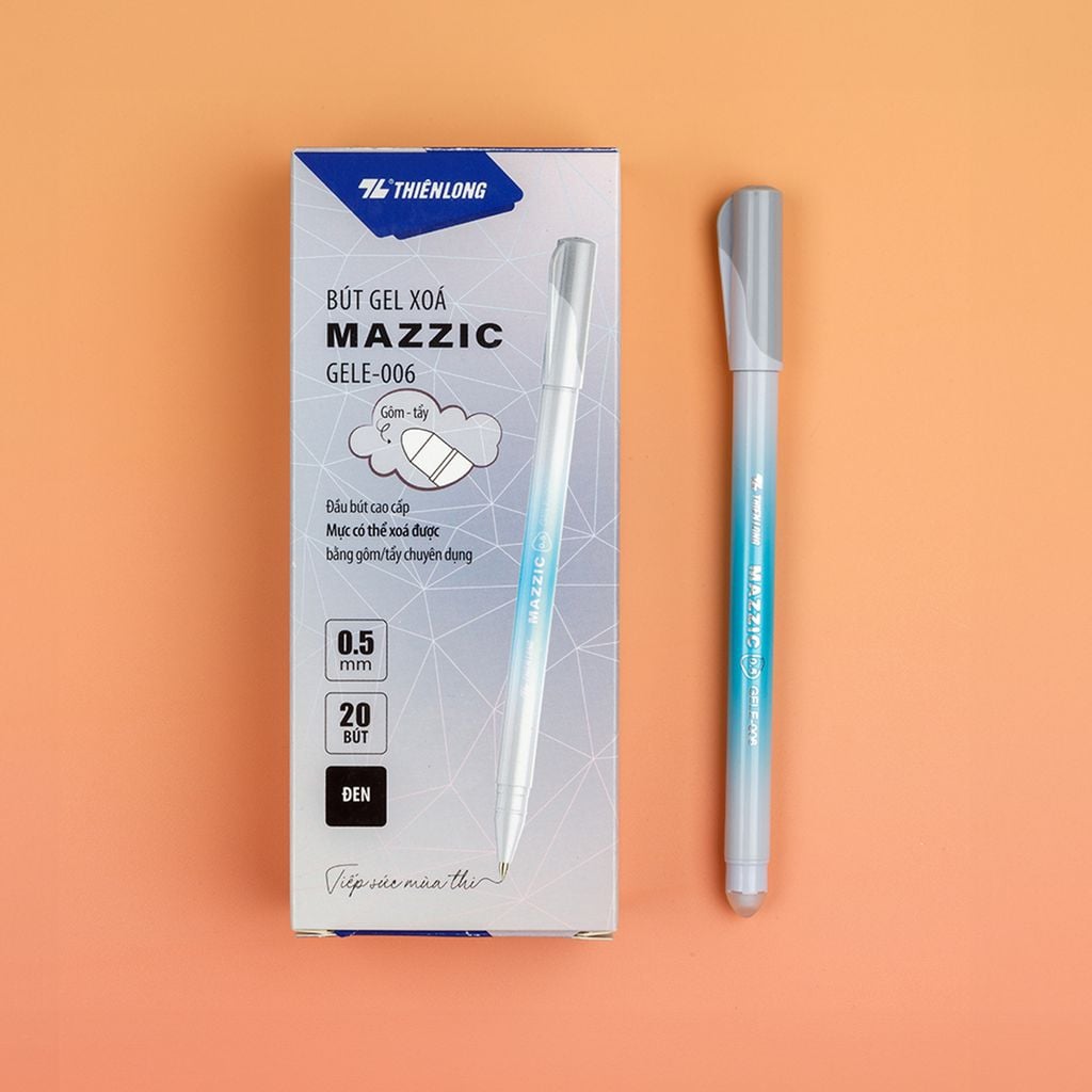Combo 20 Bút gel xóa được Mazzic Thiên Long GELE-006