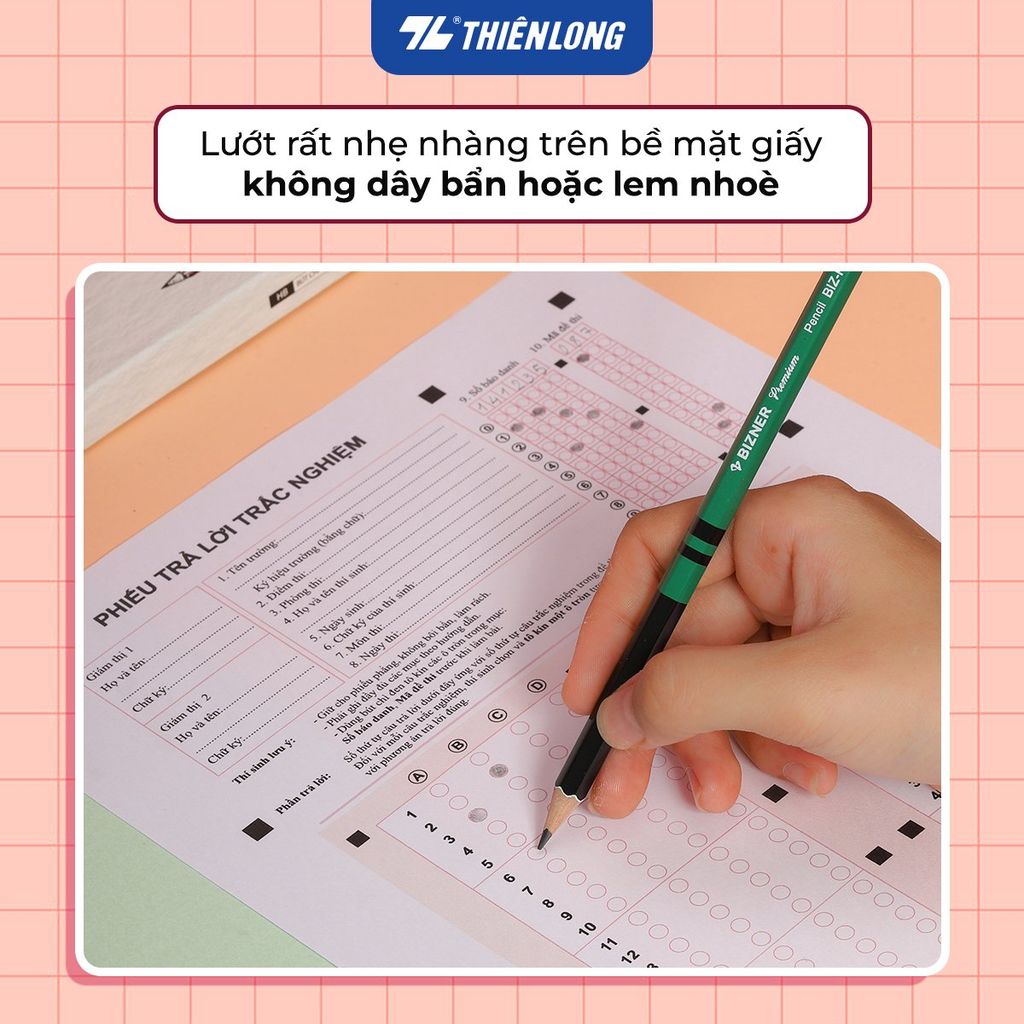 Bút chì gỗ cao cấp Bizner BIZ-P01