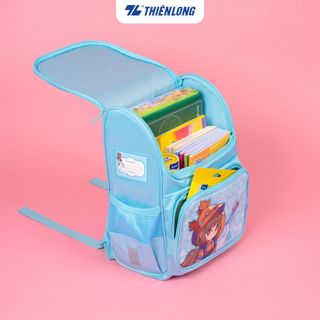 Cặp chống gù - Balo học sinh AkooLand Thiên Long BP-022/AK - Đệm mút dày dặn hơn