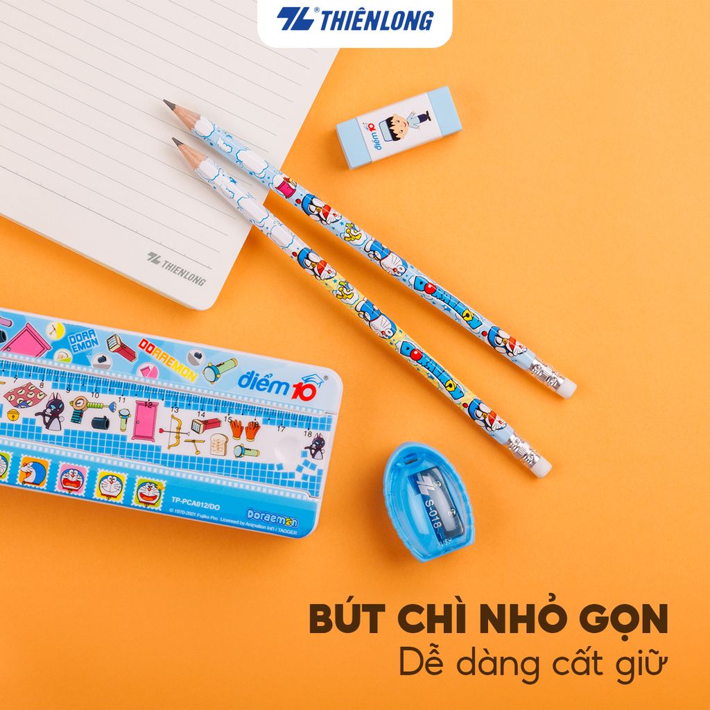 Combo 20 Bút chì gỗ Thiên Long Điểm 10 2B TP-GP009/DO