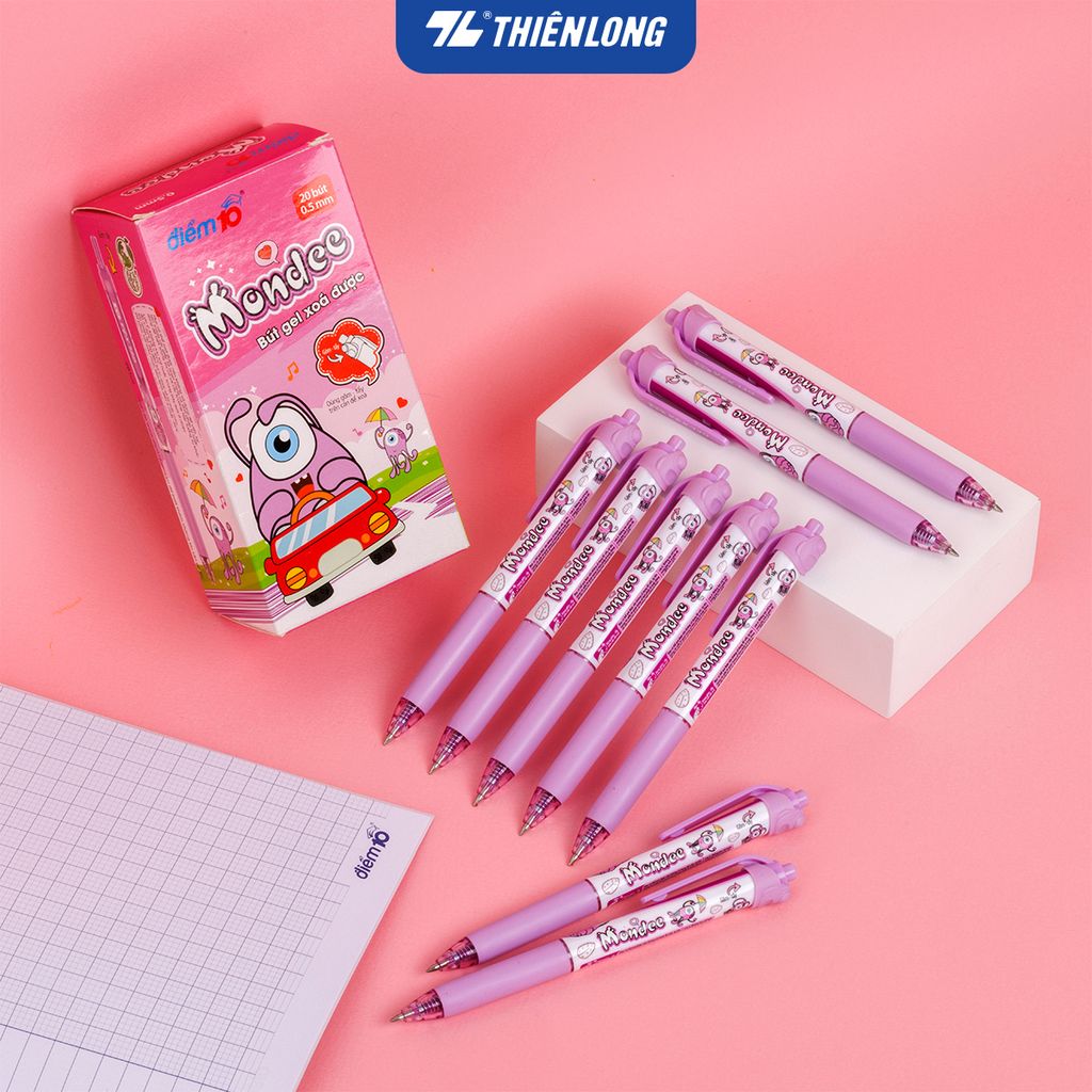 Bút Gel xóa được Mondee Điểm 10 TP-GELE003