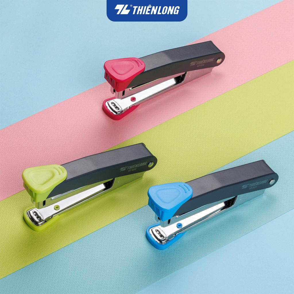 Bấm kim trợ lực số 10 - Power Assist Stapler Thiên Long - Bấm nhẹ hơn 50%